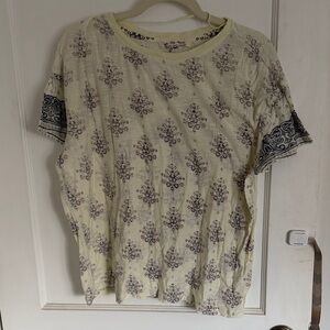 We The Free Cream Graphic Tee
